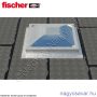 DD tető tömítőanyag fekete 310ml Fischer