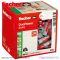 DUOPOWER 8x40 kétkomponensű nylon dübel (100/cs) FISCHER