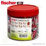 DUOPOWER 6x30 kétkomponensű nylon dübel kördobozban (200/cs) FISCHER
