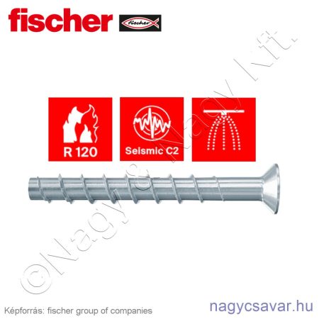 UltraCut FBS II 10x100 45/35/15 SF Tx50 betoncsavar Fischer