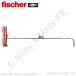   DUOTEC 10 kétkomponensű nylon billenőhorog 4,5-5mm (20/cs) FISCHER