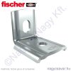 Szögelem MWU 90° FISCHER