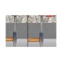 FGD 12 M8 RodForce nylon dübel menetes szárhoz (50/cs) FISCHER
