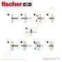 Duo Blade önfúró GK dübel (40db/cs) Fischer