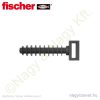 FTCP-B kábelkötegelő-dübel fekete 100/cs Fischer