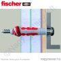 DuoSeal 6x38 S A2 vízzáró nylon dübel + A2 csavar (50/cs) FISCHER