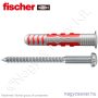 DuoSeal 8x48 S A2 vízzáró nylon dübel + A2 csavar (25/cs) FISCHER