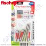 DuoSeal 6x38 S A2 K vízzáró nylon dübel + A2 csavar (4+4db) FISCHER