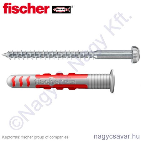 DuoSeal 8x48 S A2 K vízzáró nylon dübel + A2 csavar (2+2db) FISCHER