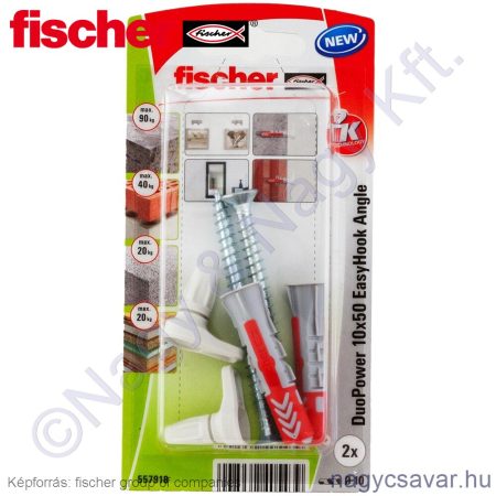 EasyHook kampó + DuoPower 10x50 2db Fischer