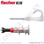 EasyHook félkör kampó + DuoBlade 6db Fischer