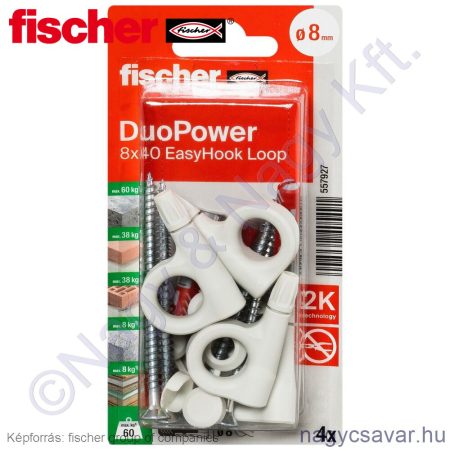 EasyHook szemmel + DuoPower 8x40 4db Fischer