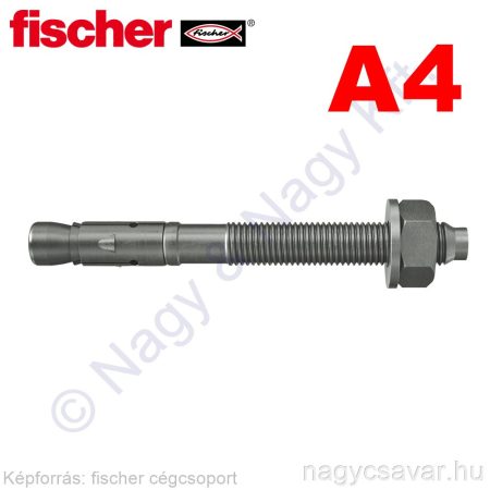 FAZ II Plus 10/20 R  alapcsavar repedéses betonba A4 (50/cs) FISCHER