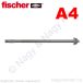  FAZ II Plus 8/10 GS R  alapcsavar repedéses betonba A4 (50/cs) FISCHER