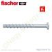   FBS 4x30 /1 P betoncsavar domború fejjel Tx25 (200/cs) FISCHER