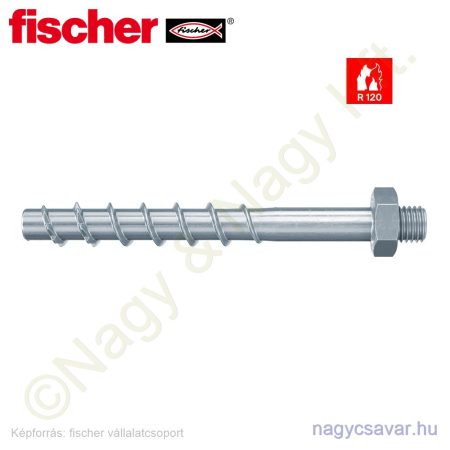 FBS 5x45 M6/9 betoncsavar M6 menettel SW10 behajtással (100/cs) FISCHER