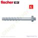   FBS 5x45 M6/9 betoncsavar M6 menettel SW10 behajtással (100/cs) FISCHER