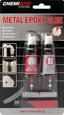 Metal epoxy glue 5perces 2x20g CHEMISTIK