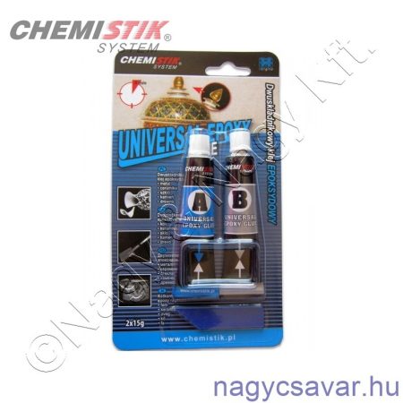 Universal Epoxy Glue 5min 2x15g CHEMISTIK