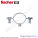 AM 8 fém csőbilincs 8-10mm 50/cs Fischer
