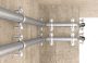 AM 8 fém csőbilincs 8-10mm 50/cs Fischer