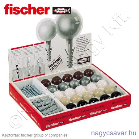 Ajtóütköző készlet 25r. FISCHER