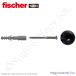 TS 8 S (fekete) ajtóütköző FISCHER