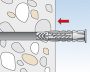UX 6x50 R univerzális dübel peremmel (100/cs) FISCHER