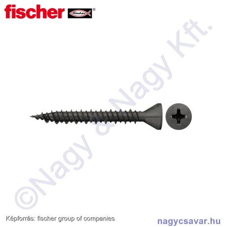 3,9x55 gipszrost csavar kis fejjel (600/cs) FISCHER