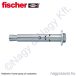   FSA 12/50 S hüvelyes alapcsavar hatlapú csavarral (20/cs) FISCHER