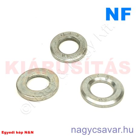 M12 csapszeg alátét 13x24x3mm natúr NF**