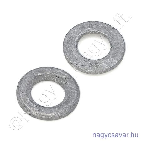 M20 lapos alátét 21x37x4mm tüzihorg. NF