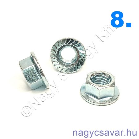 M6 anya talpas recés horg. 8.