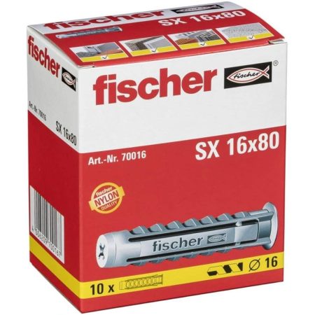 SX 16x80mm csavar Ø12mm 10db/cs Fischer