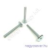 M6x16 lapos fejű bkny. bútorcsavar horg.
