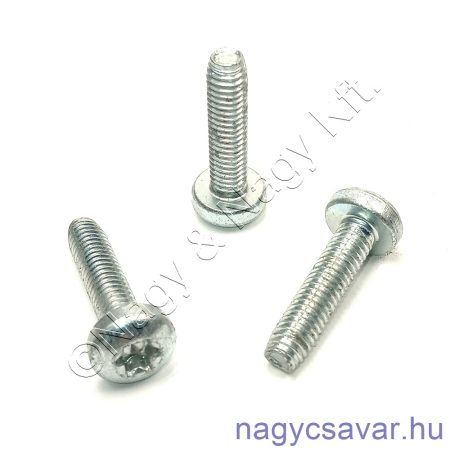 M6x10 df.tx.menetnyomó csavar horg.