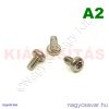 M4x8 df.tx.menetnyomó csavar (Tx20) A2**