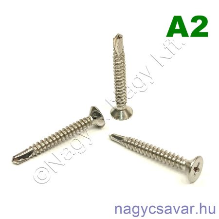 3,9x19 sf.xh.önfúró lemezcsavar A2