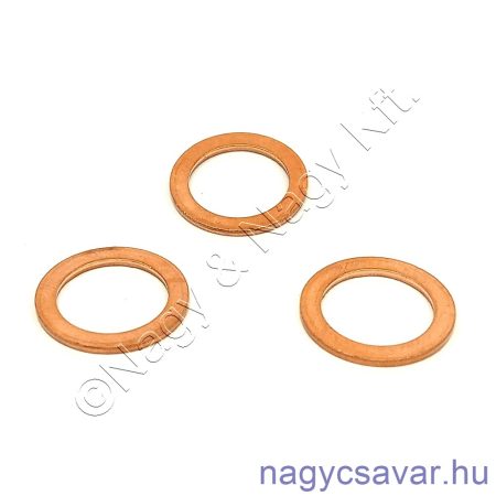 26x32mm réz tömítő alátét