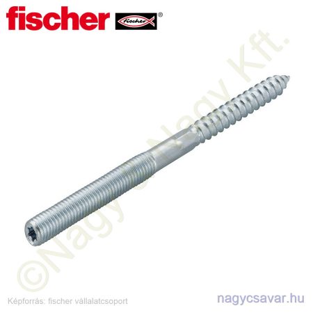 STST 8x60 fa-fém csavar Tx25 100/cs Fischer