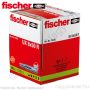 UX 8x50 R univerzális dübel peremmel (100/cs) FISCHER