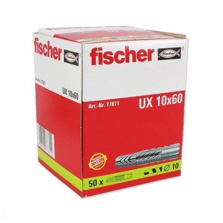 UX 10x60 univerzális dübel (50/cs) FISCHER