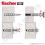 FTP K 8 Turbó gázbeton dübel, műanyag (25/cs) FISCHER
