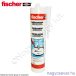 Szaniterszilikon fehér 280ml Fischer
