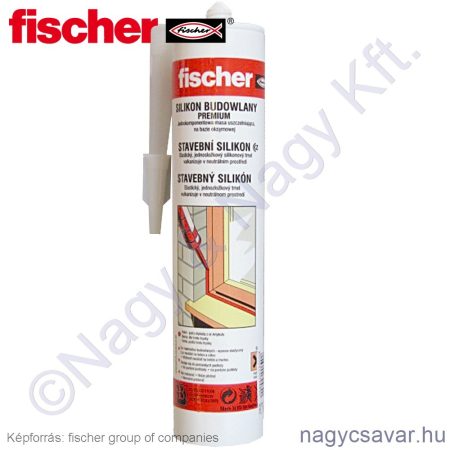 DMS W univerzális szilikon fehér 280ml Fischer