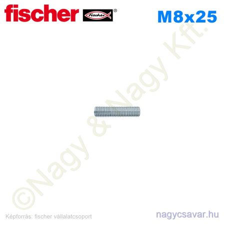GS M8x25 menetes csap (100/cs) Fischer