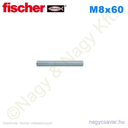 GS M8x60 menetes csap (100/cs) Fischer
