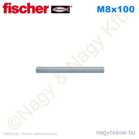 GS M8x100 menetes csap (100/cs) Fischer