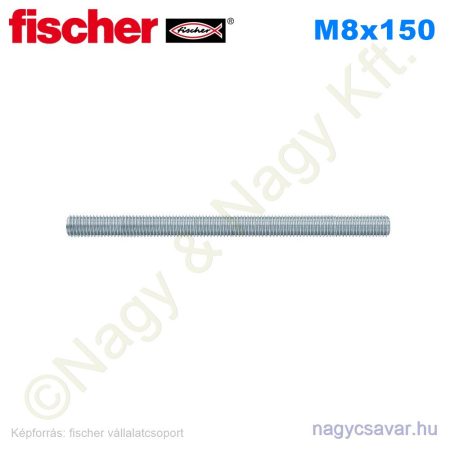 GS M8x150 menetes csap (50/cs) Fischer