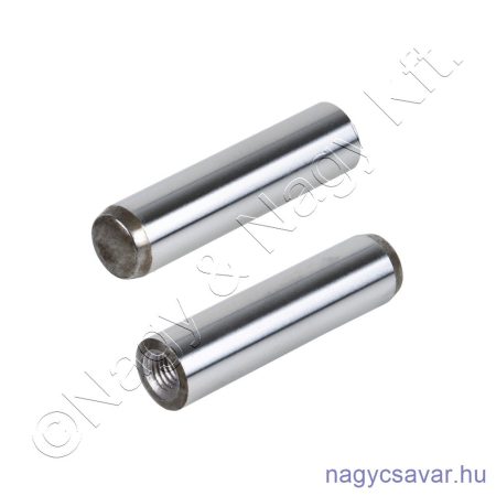 5x20 belsőmenetes csap M3x6 menettel DIN 7979